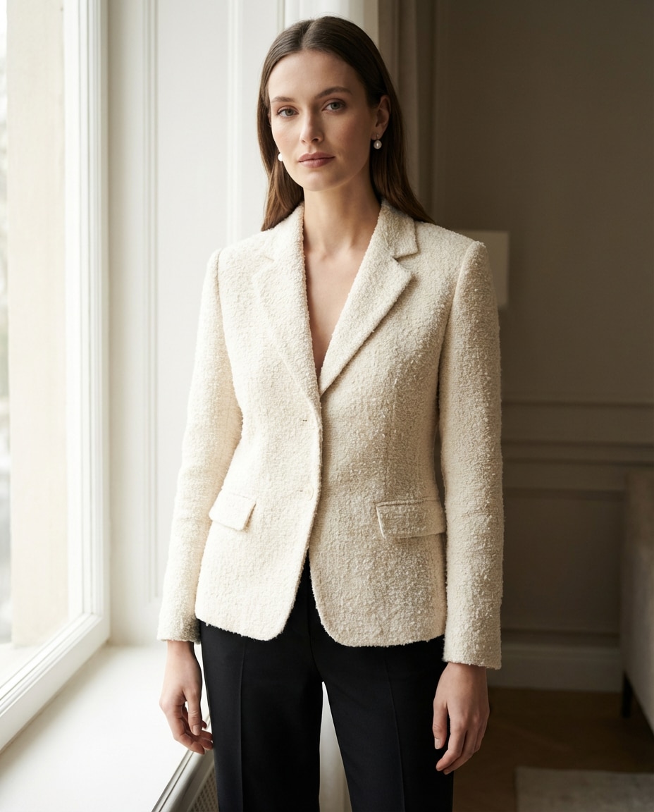 textured boucle photo