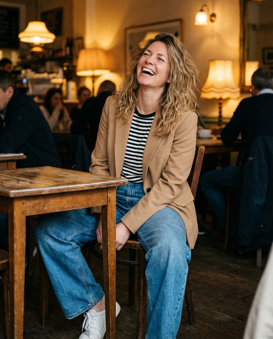 caf candid laugh photo