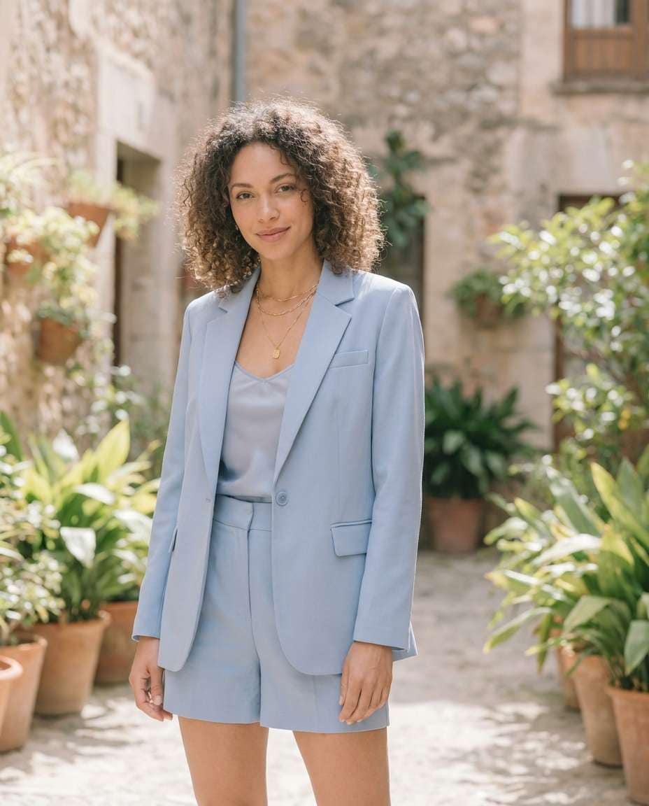 pastel spring tailoring photo