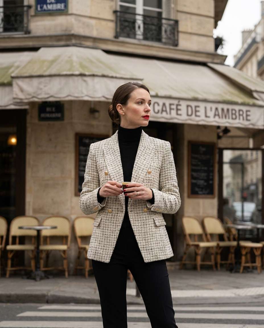 tweed paris vibe photo