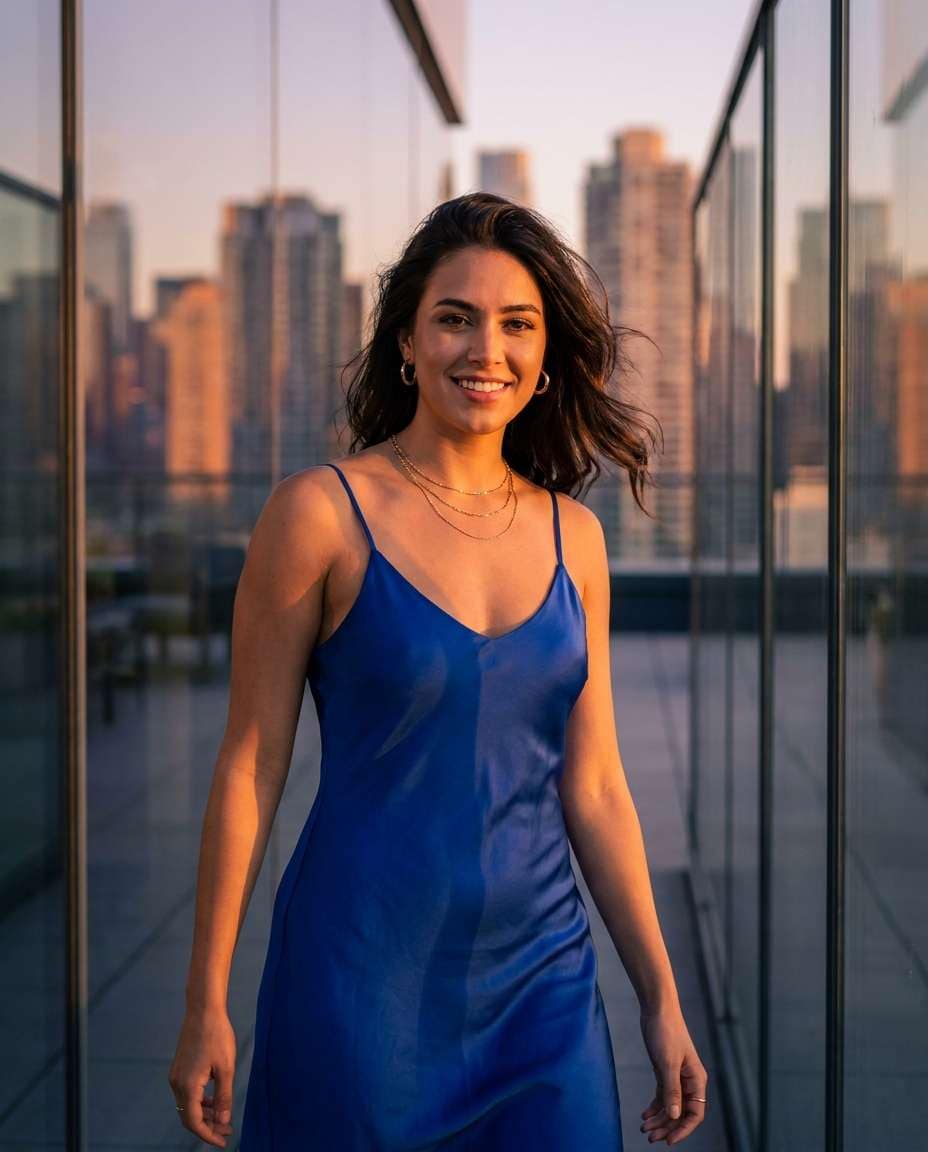 rooftop golden hour photo