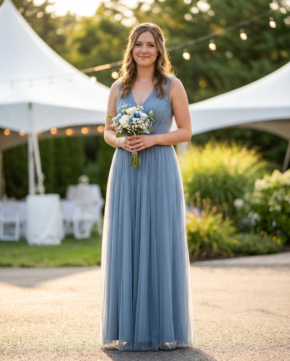 bridesmaid elegance photo