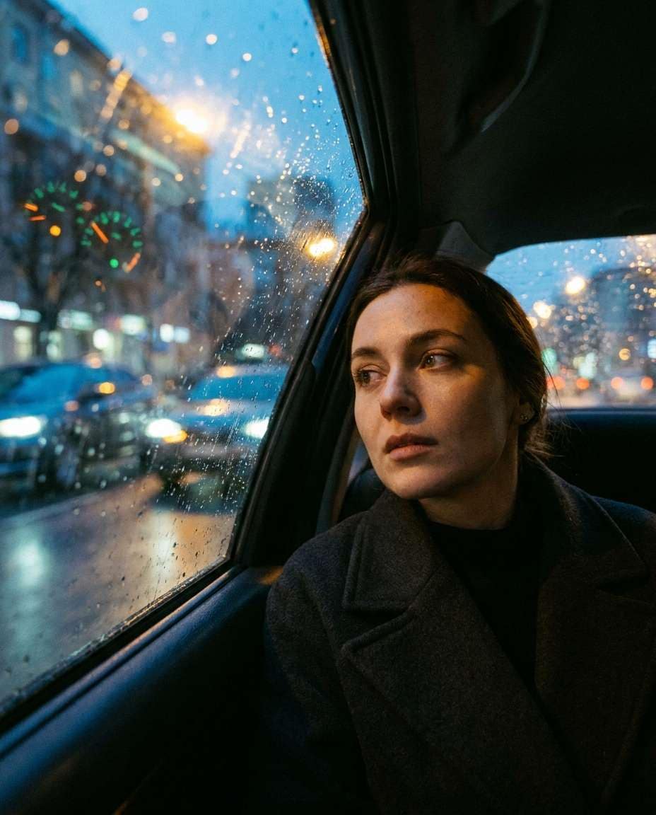 car window cinematic photo