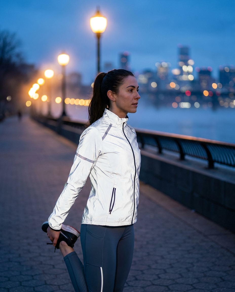 night runner calm photo