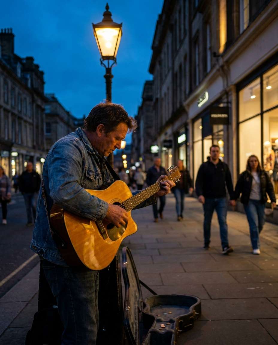 street music moment photo