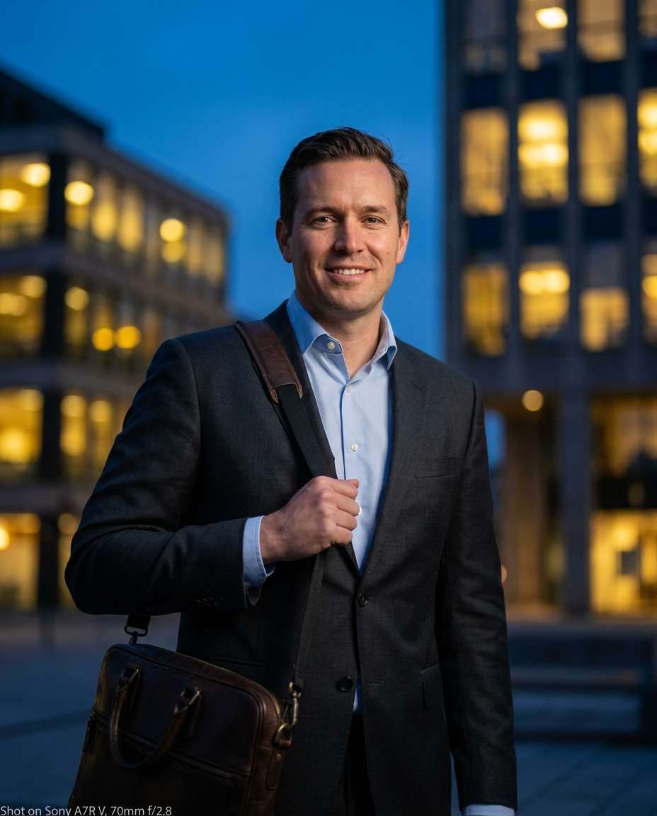 afterwork power portrait photo