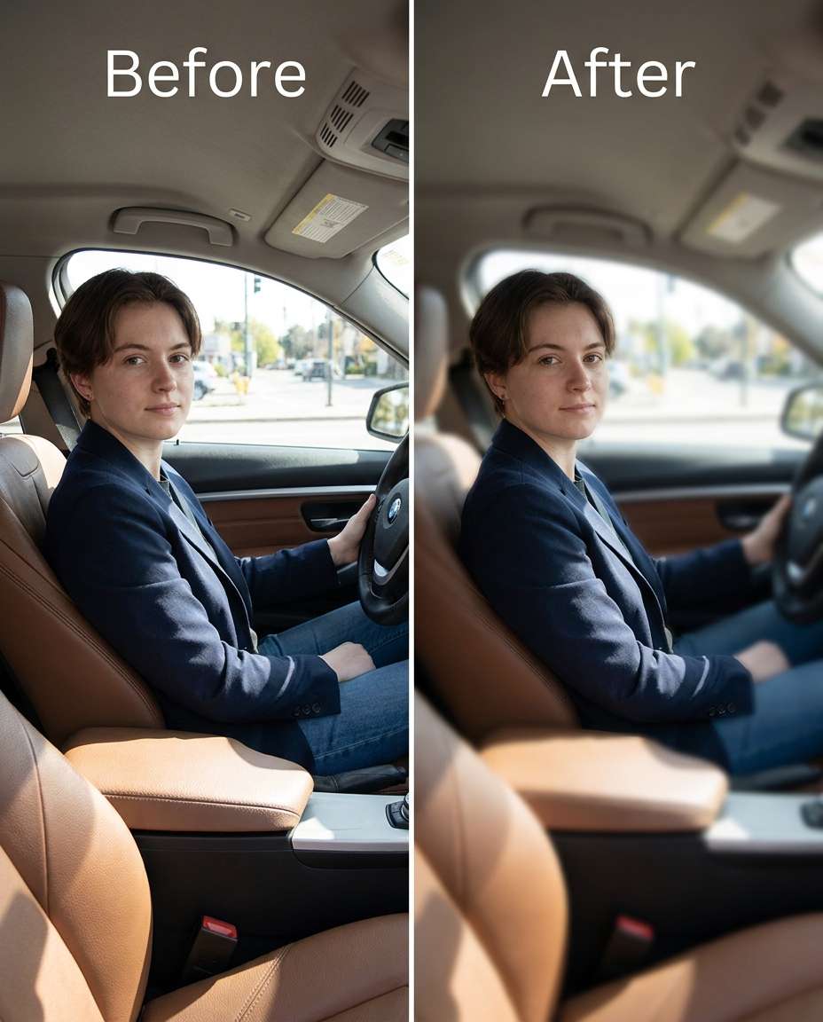 car interior photo