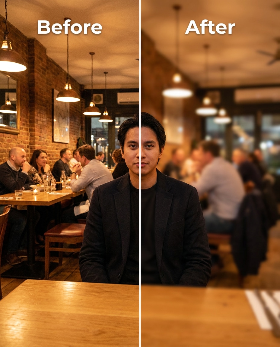 restaurant table photo