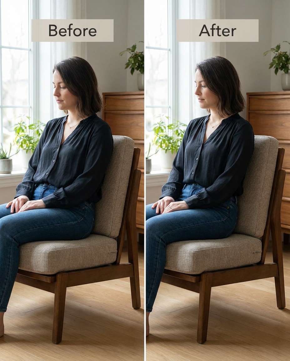 seated pose refinement photo