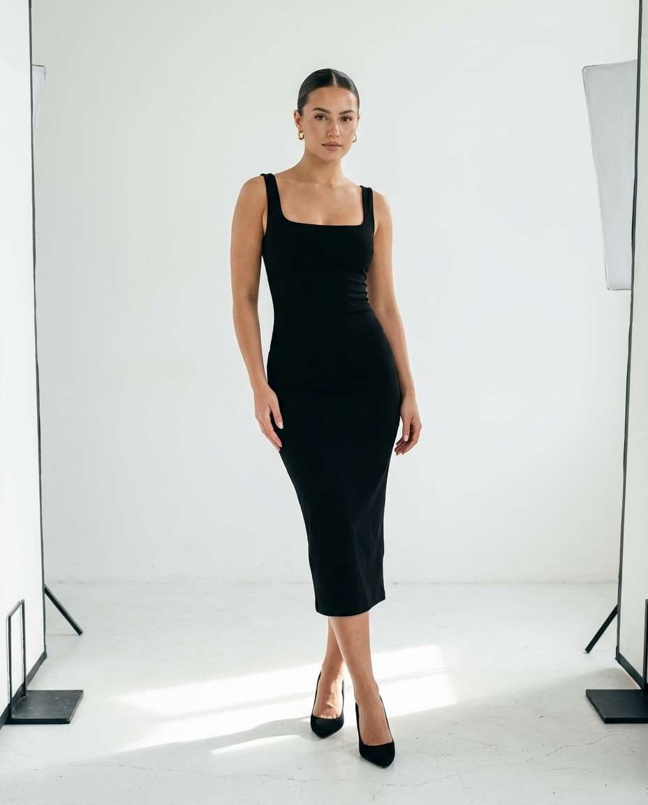 clean studio black photo