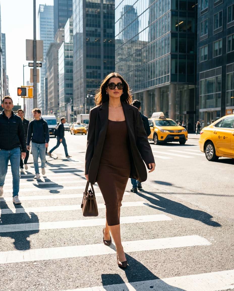 street style crosswalk photo