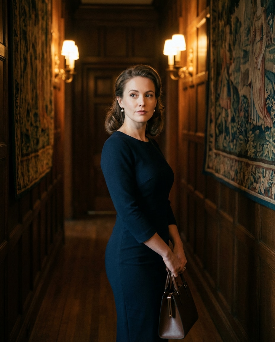 old money hallway photo