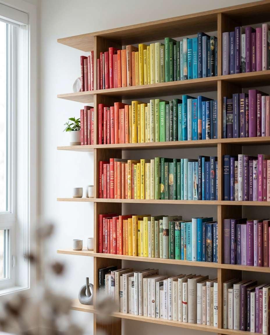 rainbow colorcoded photo