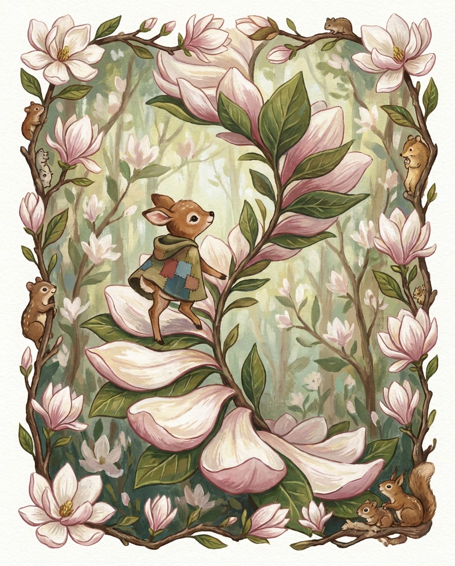 magnolia staircase photo