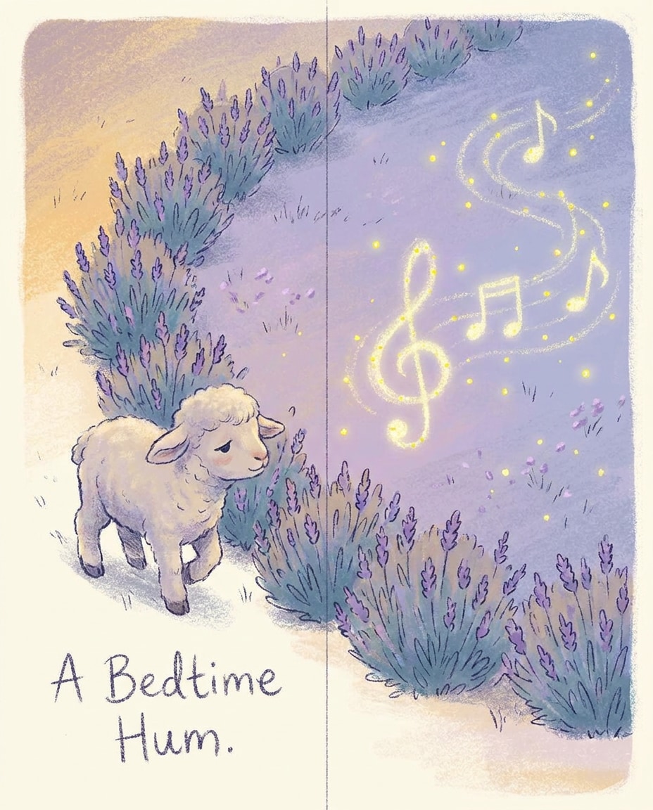 lavender field lullaby photo