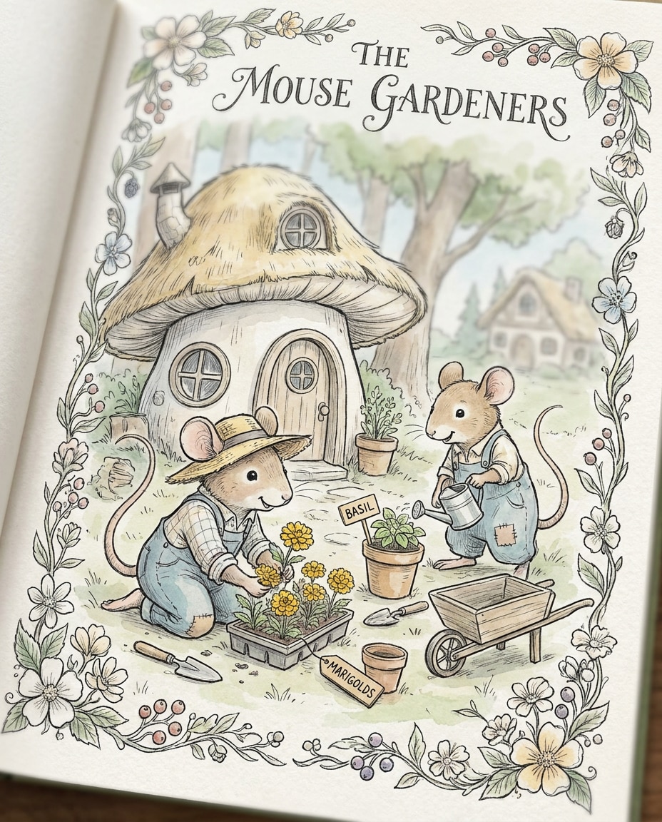 mushroom cottage gardeners photo
