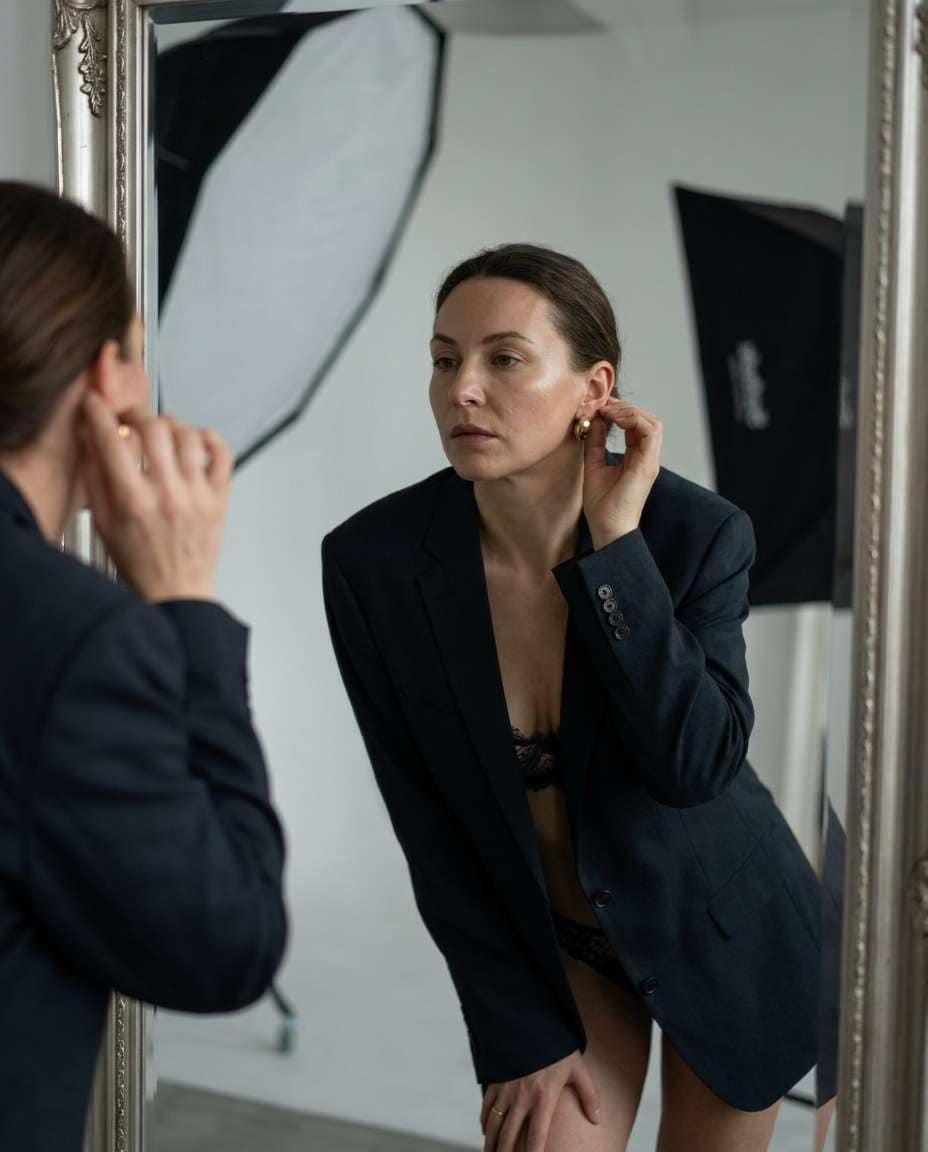 mirror reflection intimacy photo