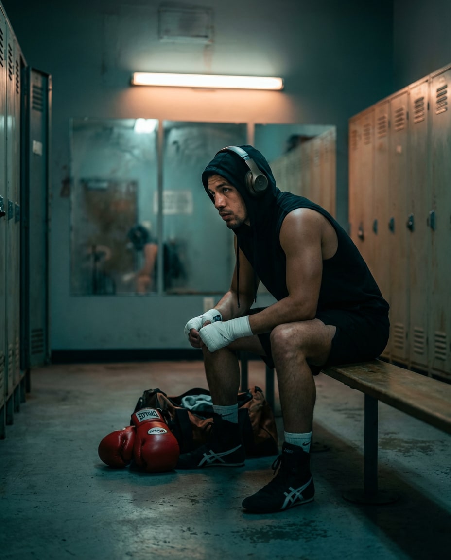 locker room calm photo