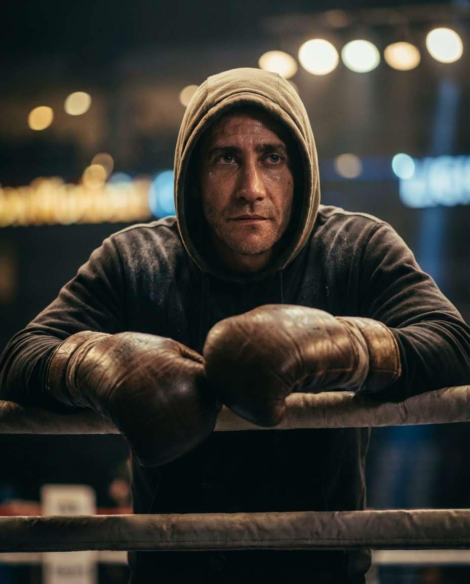 gloves on ropes photo