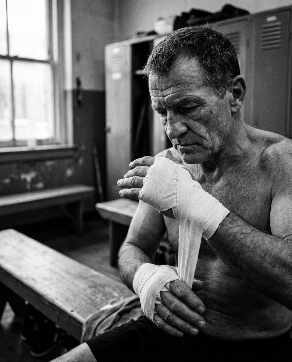 black and white doc photo