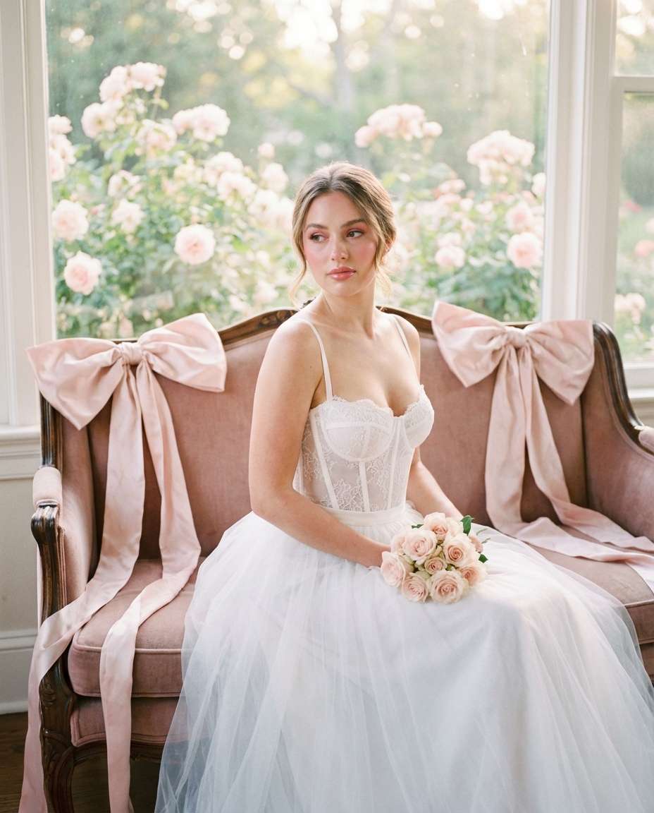 coquette bow moment photo