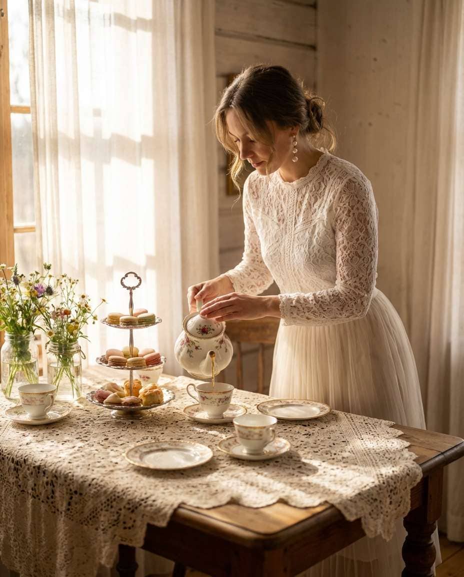 tea party elegance photo