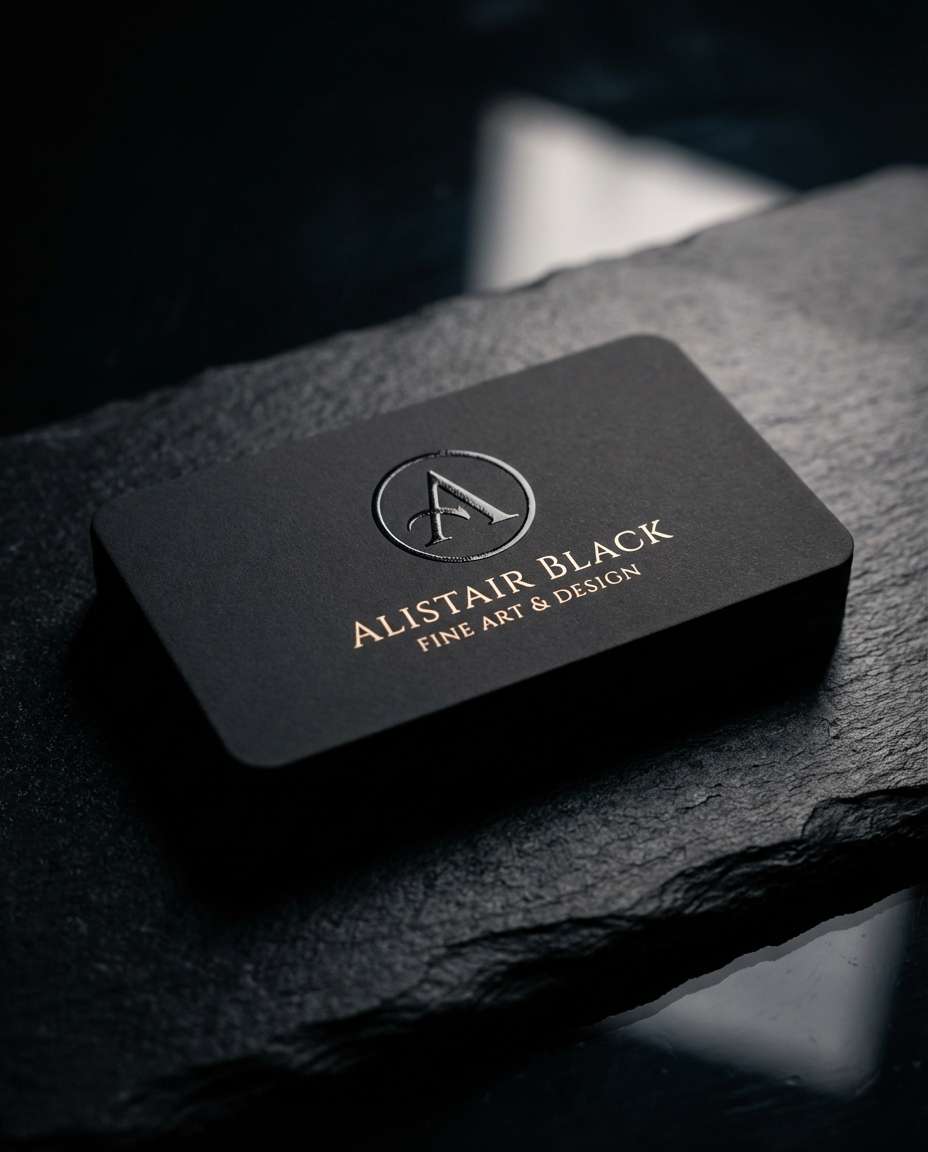 matte black luxury photo