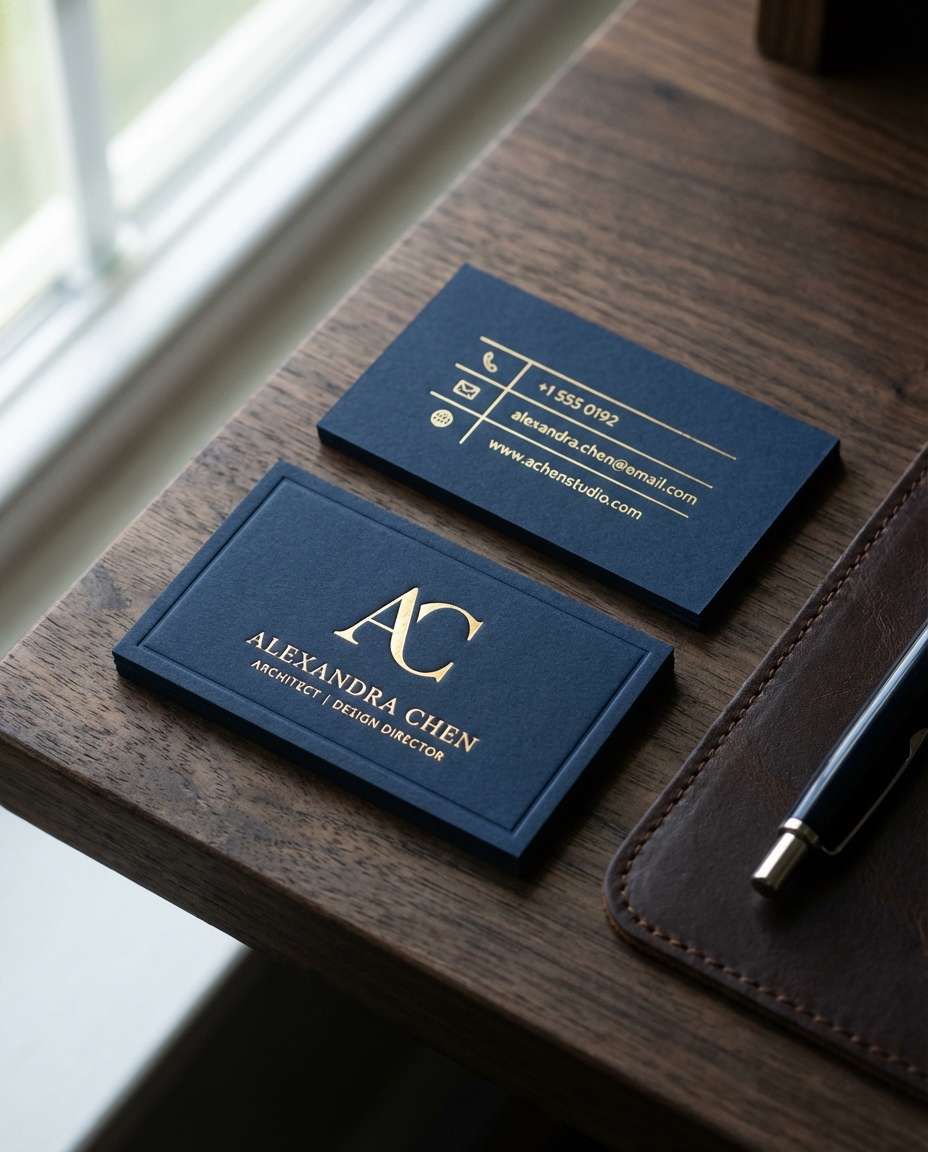 gold foil monogram photo