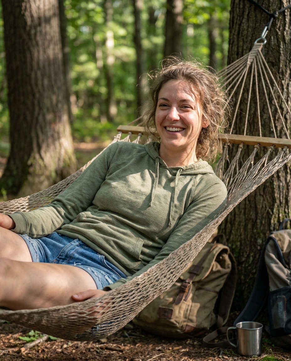 hammock chill vibes photo