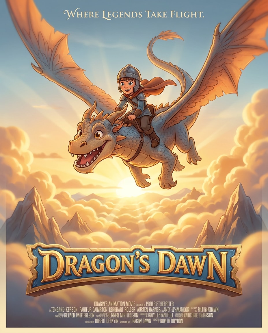 dragon rider dawn photo