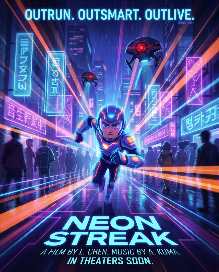 cyber city chase photo