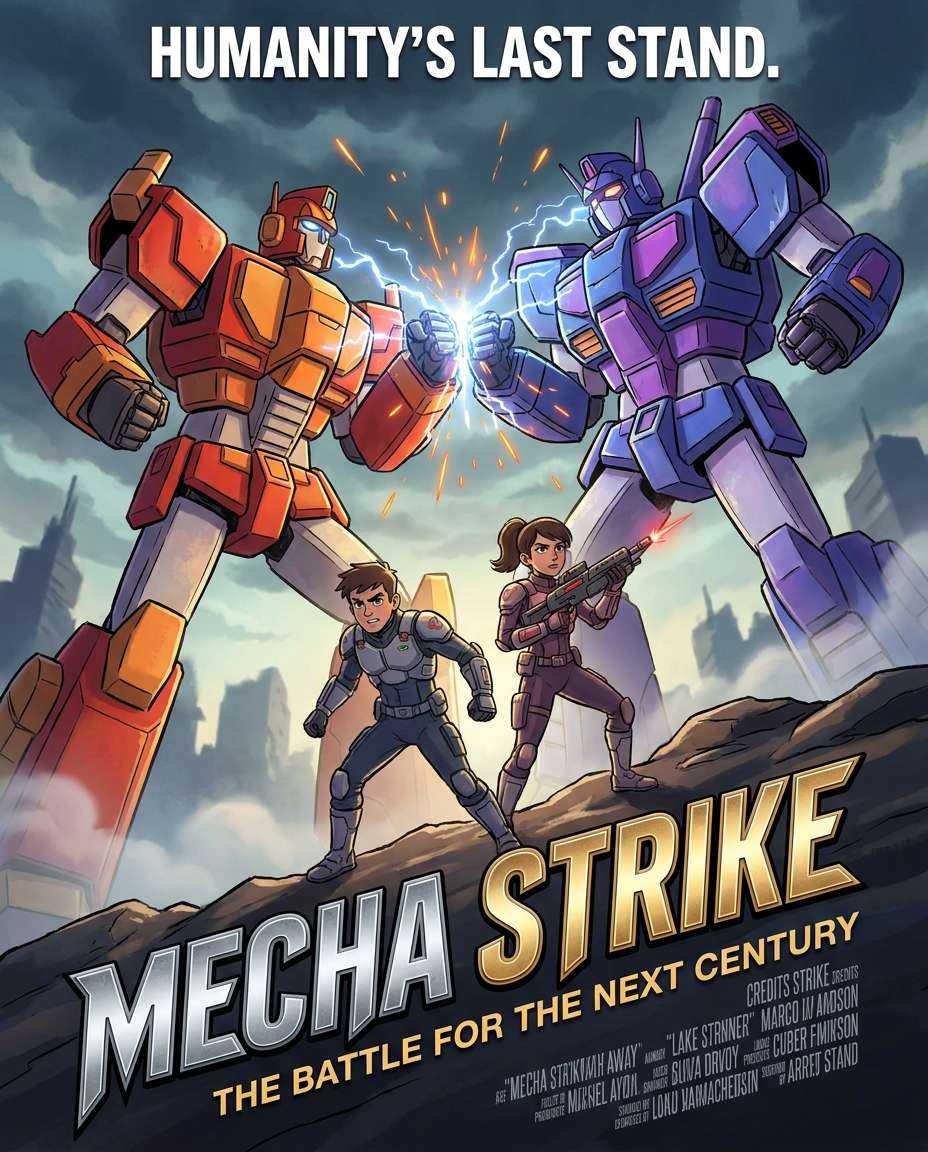 epic mecha clash photo