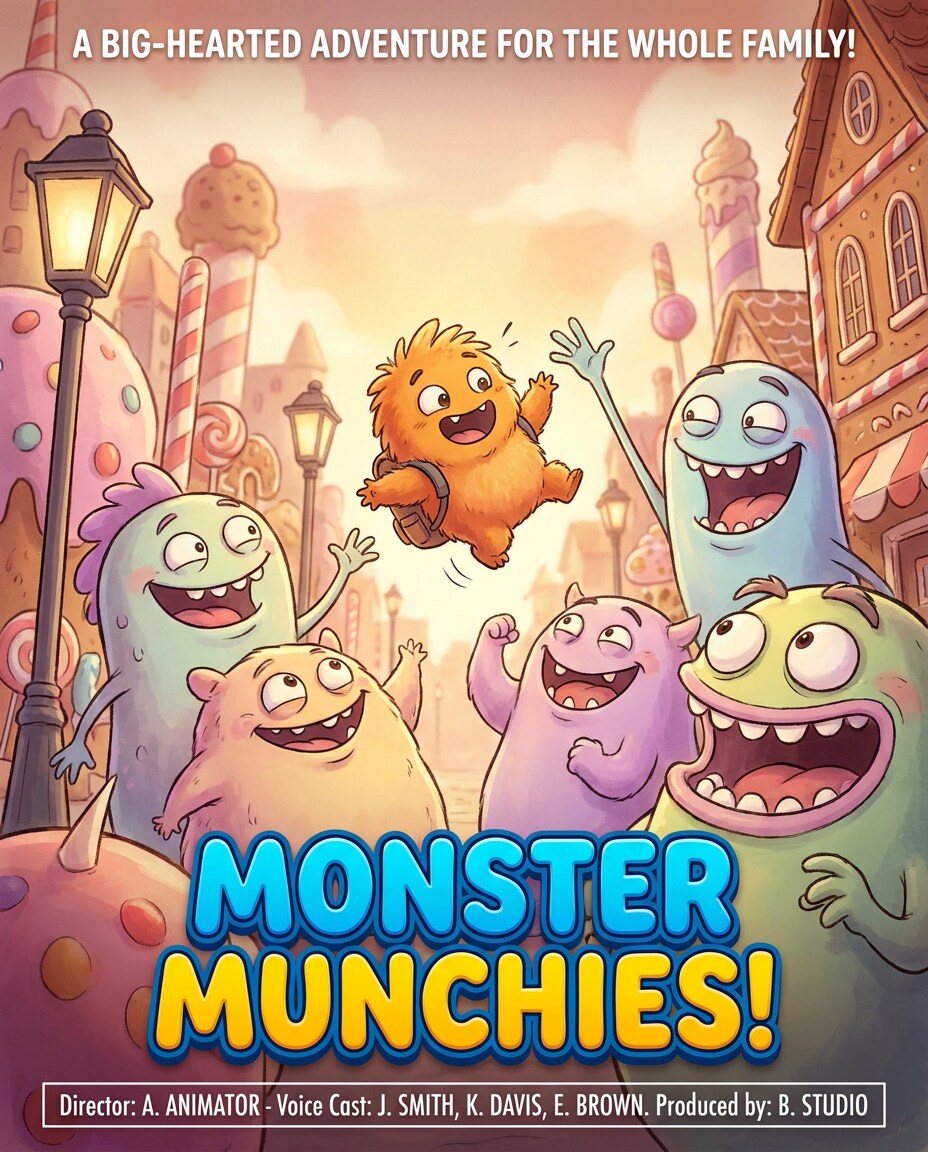 super cute monster comedy photo
