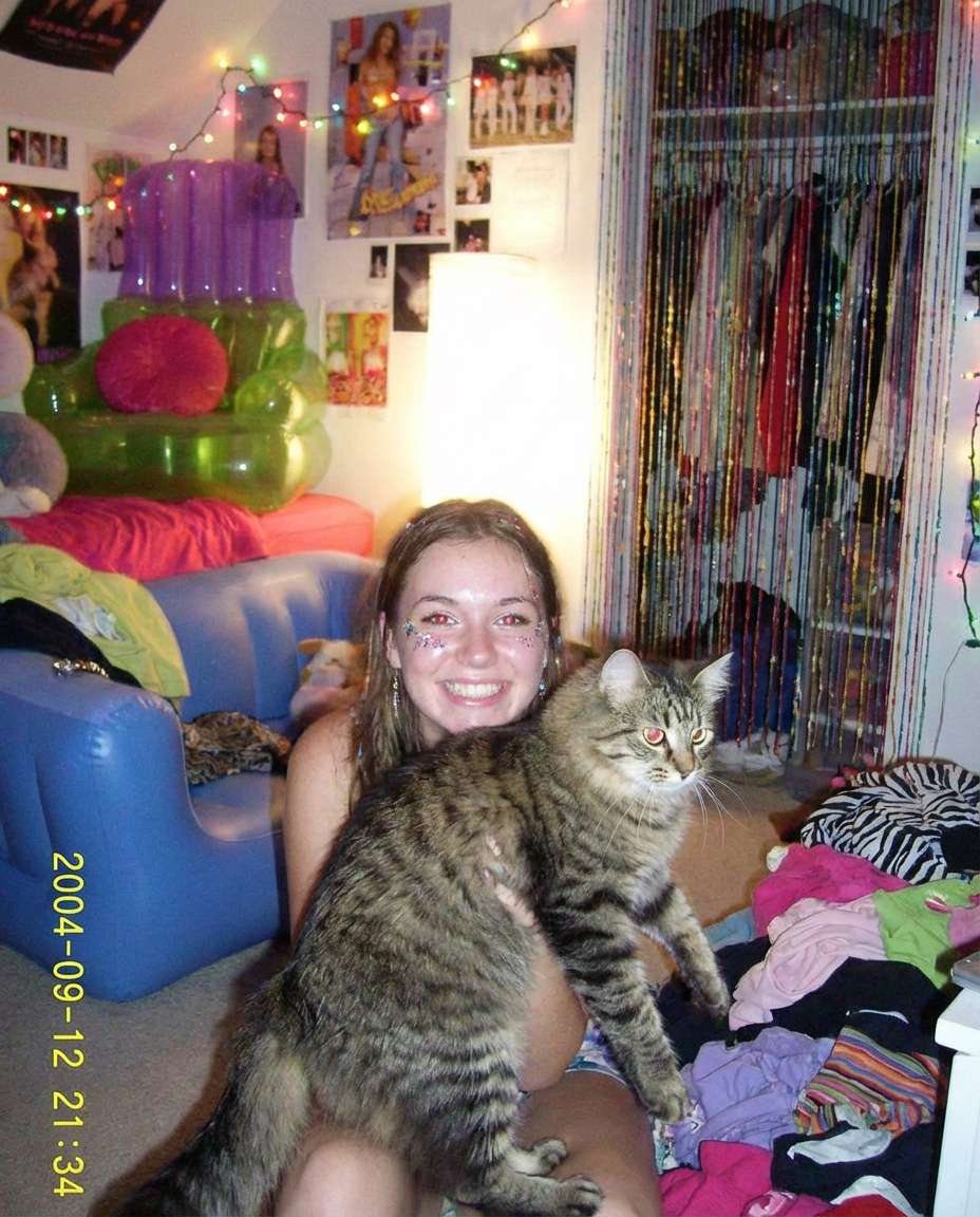 y2k flash snapshot photo