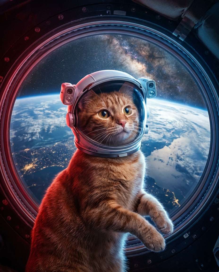 astronaut portrait photo