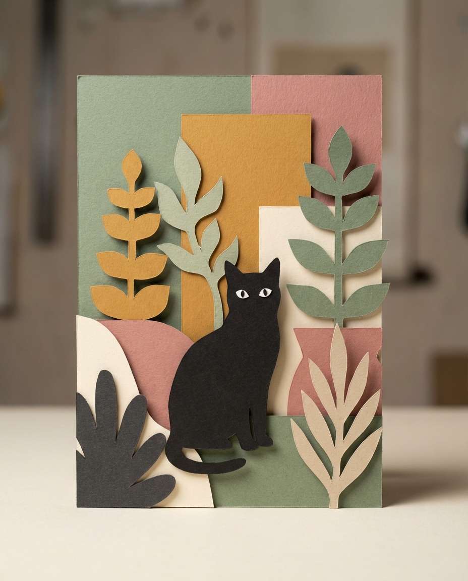 paper cut collage photo