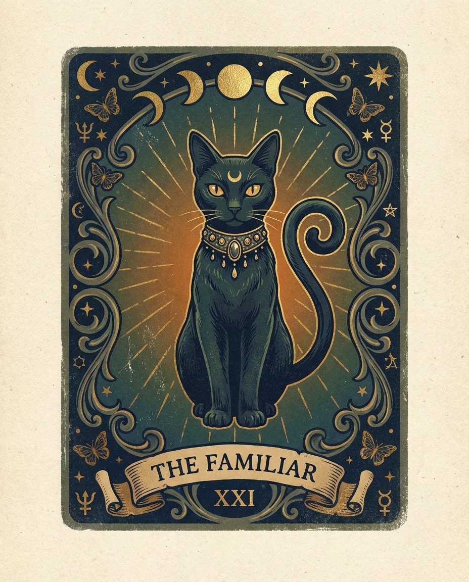 tarot card familiar photo