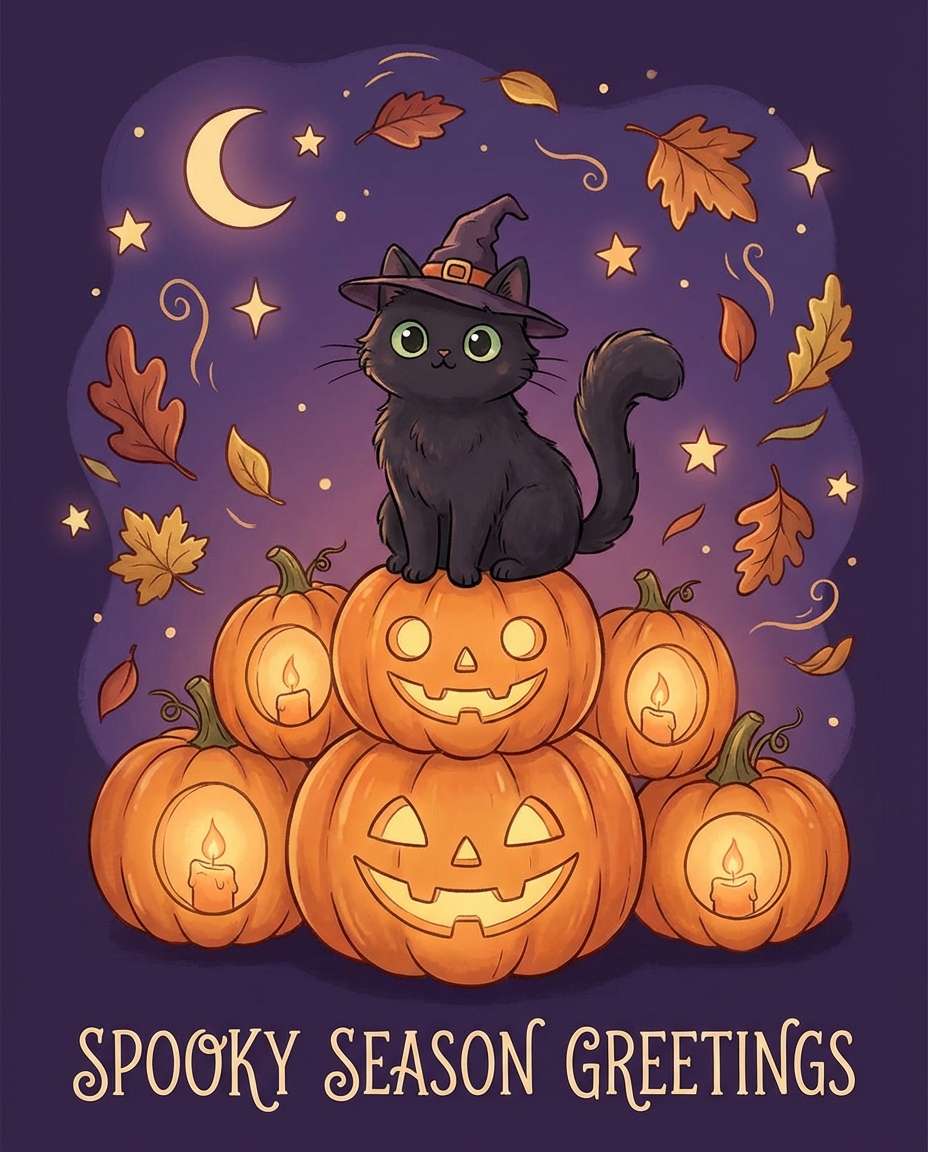 halloween black photo