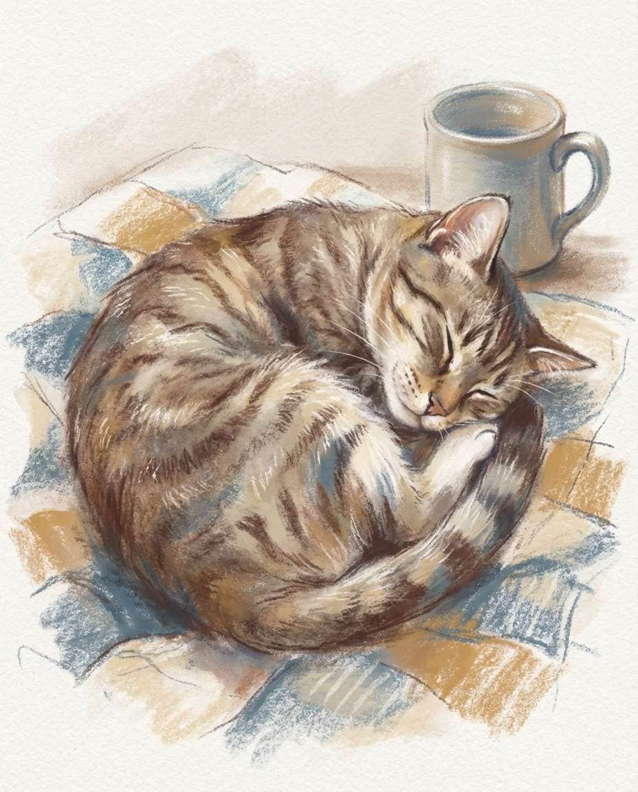 chalk pastel nap photo