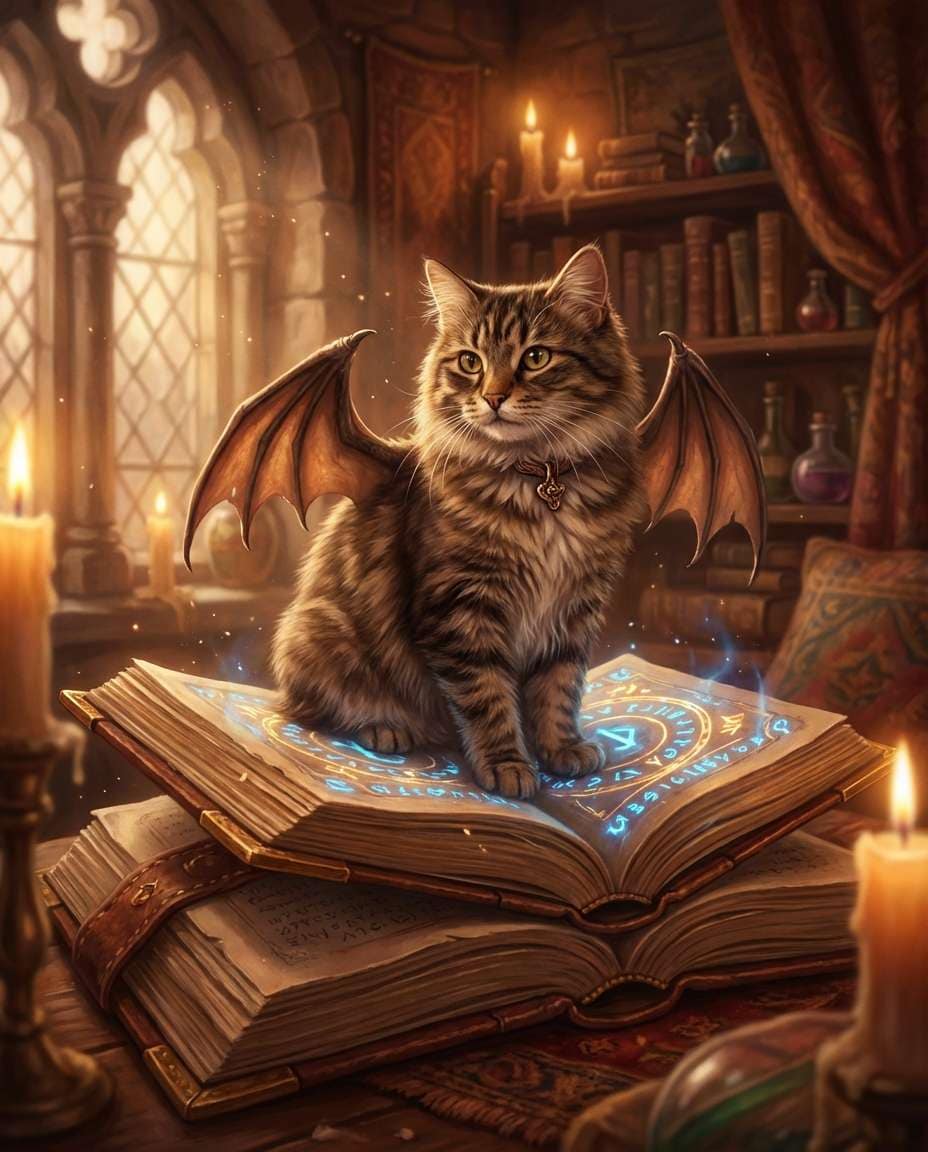 dragon familiar photo