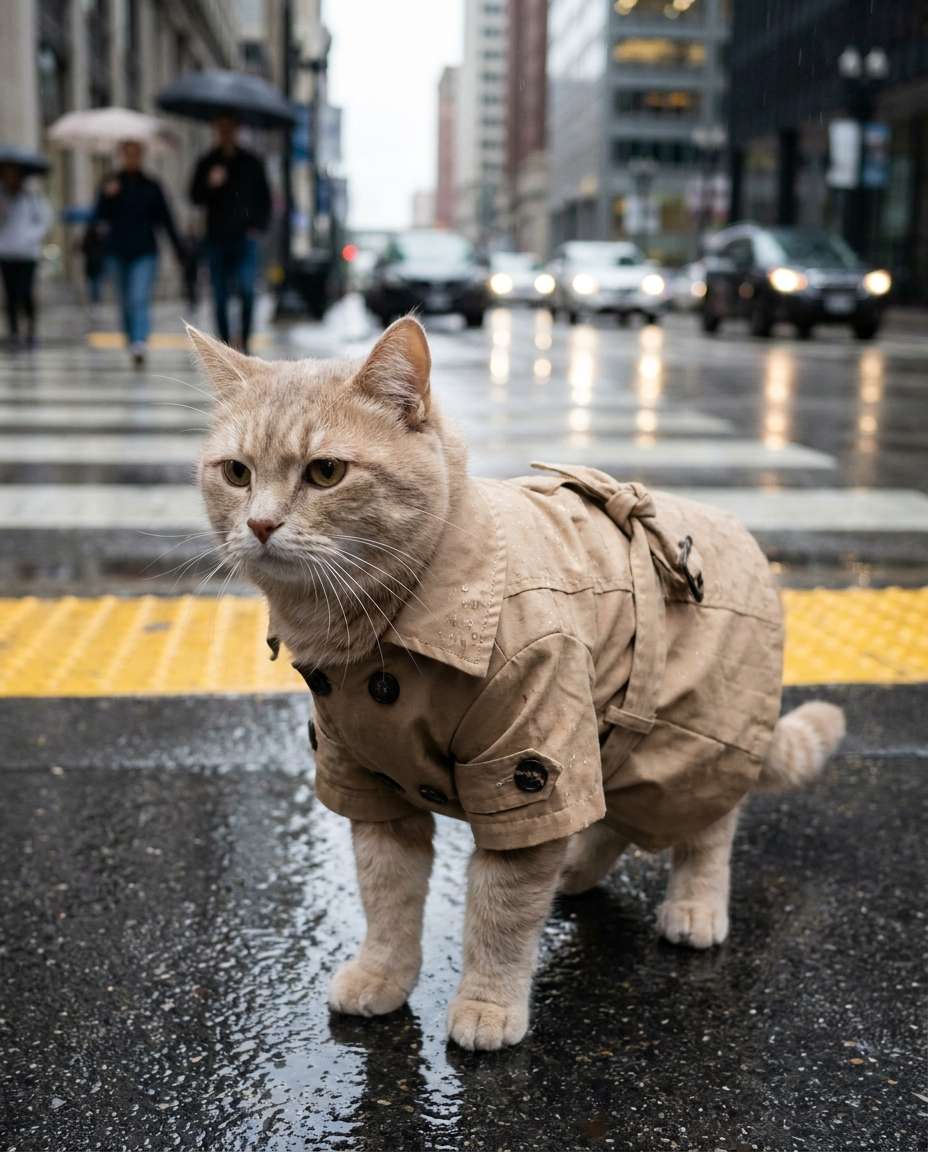 classic trench coat photo