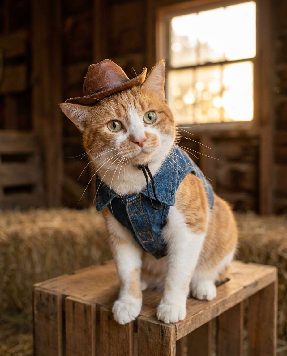 cowboy hat outfit photo