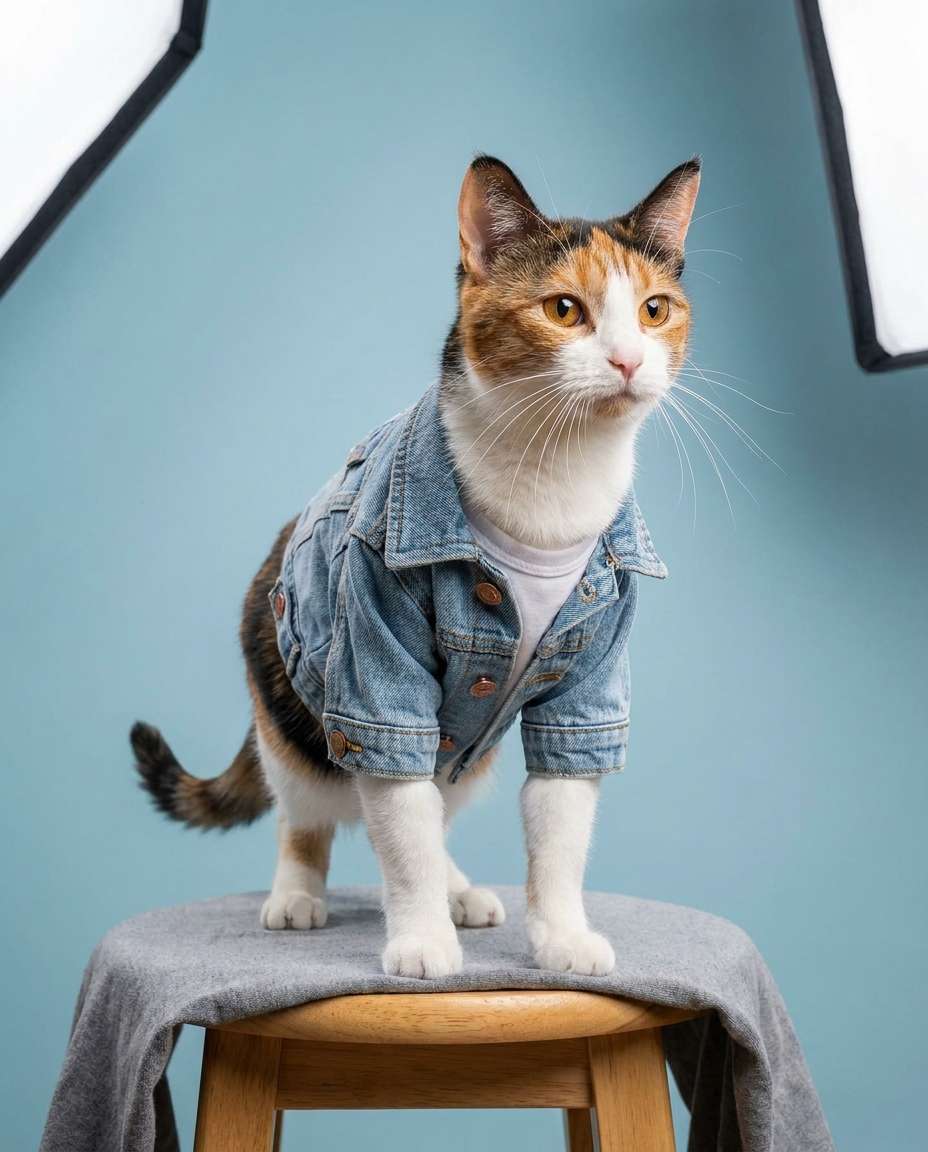 denim jacket vibe photo