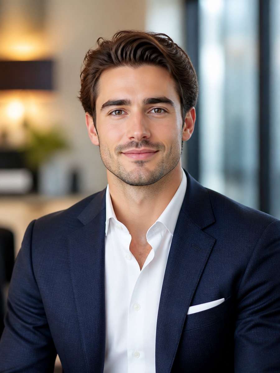 Young CEO Personal Brand Headshot photo