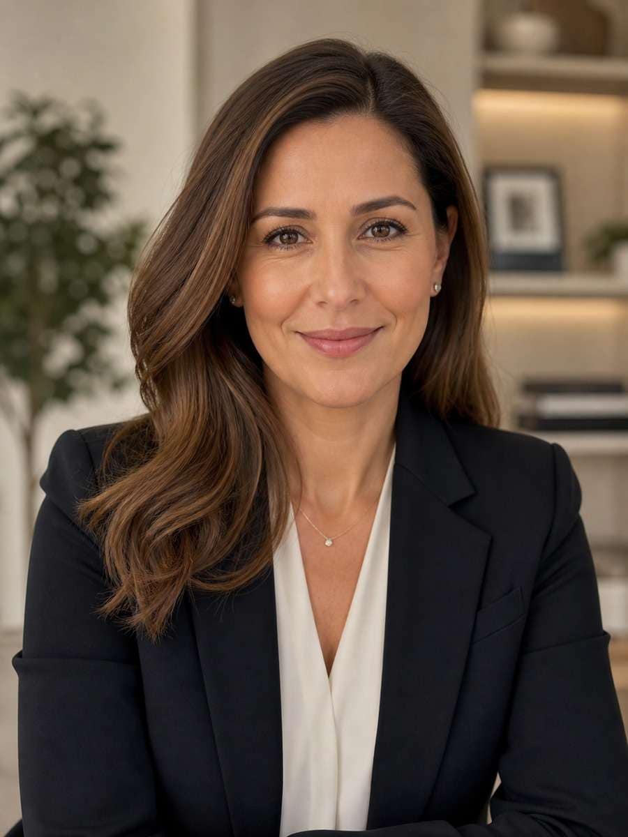 Approachable Female CEO Portrait photo