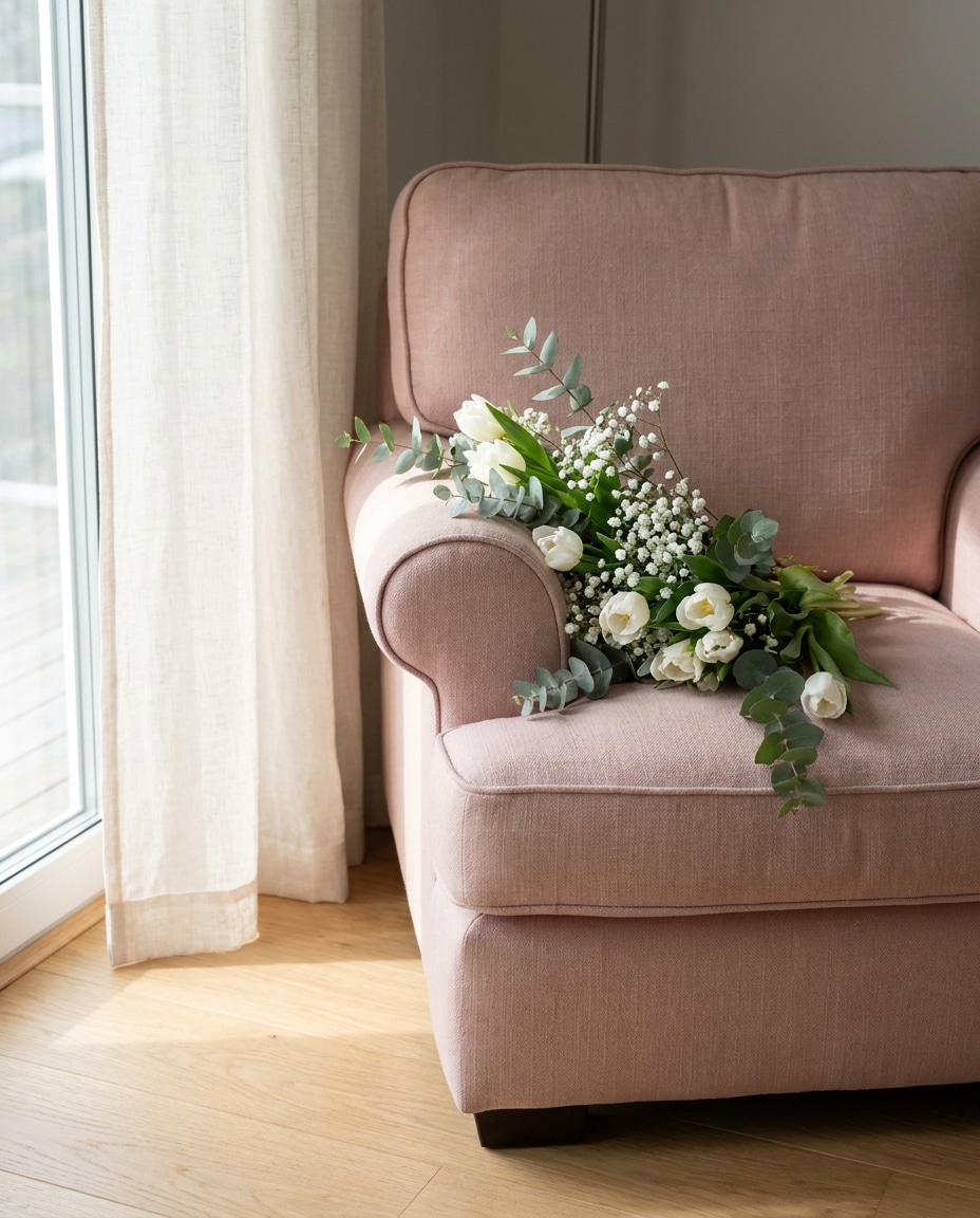 with floral styling photo