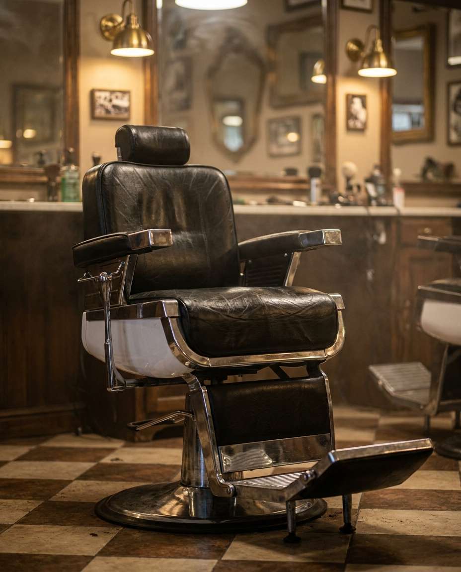 vintage barber photo
