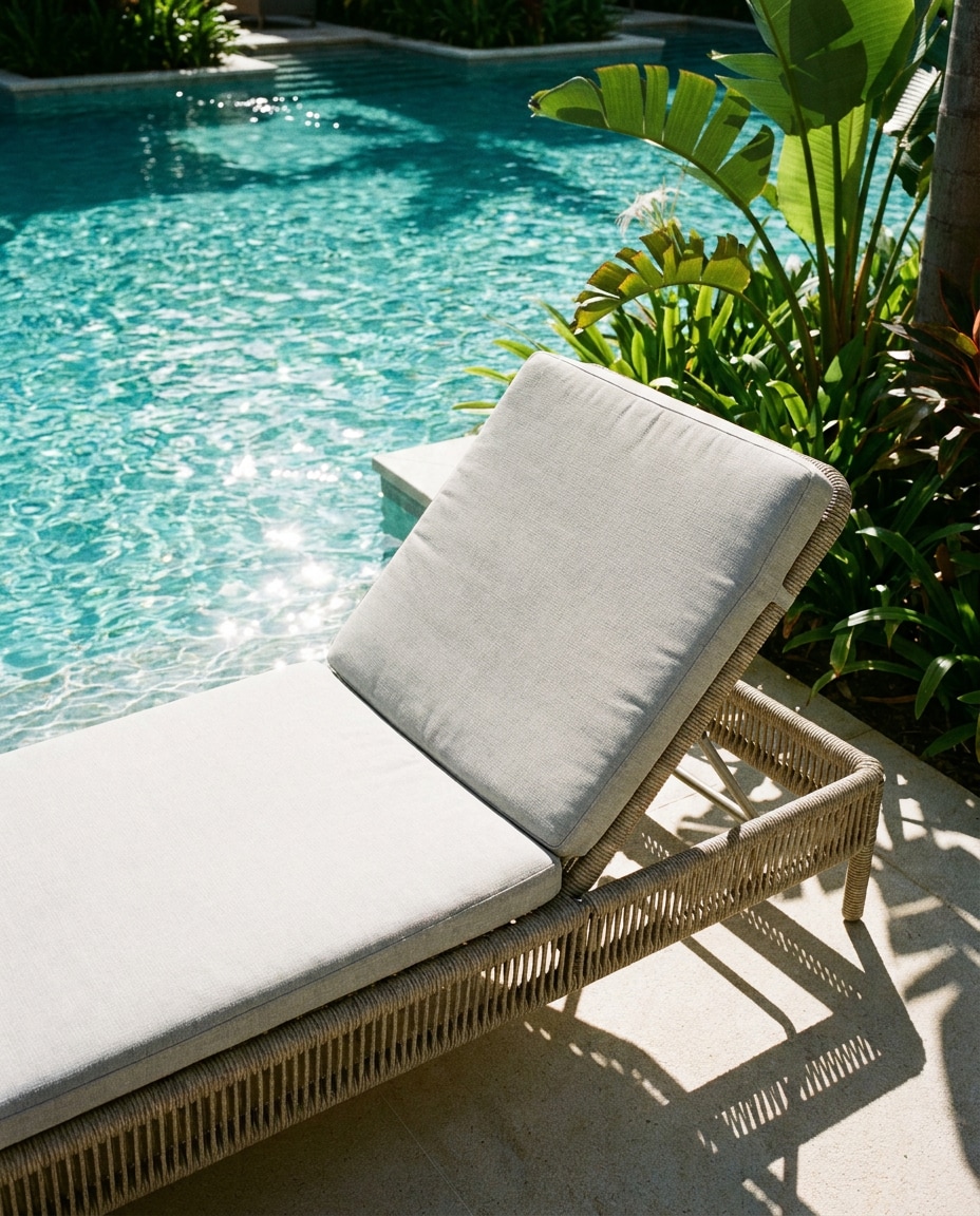 poolside patio photo