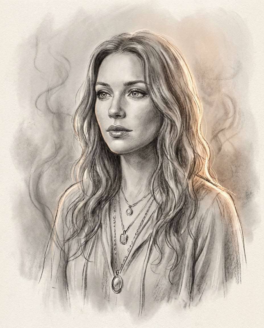 bohemian soft smoke photo