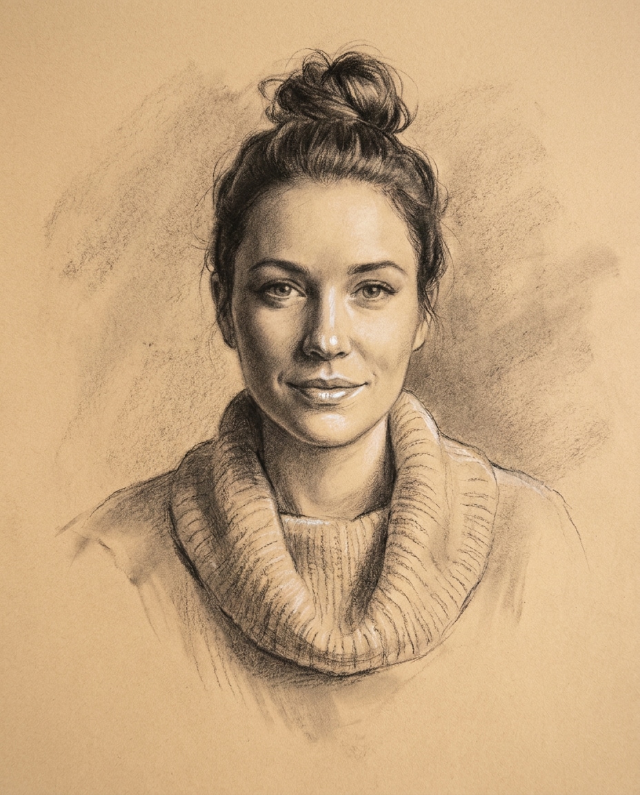 soft toned paper glow photo